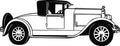 1925 Franklin Car Wall Decals Stickers Man Cave Boys Room Décor