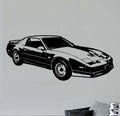 1990 Pontiac Firebird Trans Am GTA Wall Decal - Classic Car Auto Stickers Man Cave Boys Room Décor