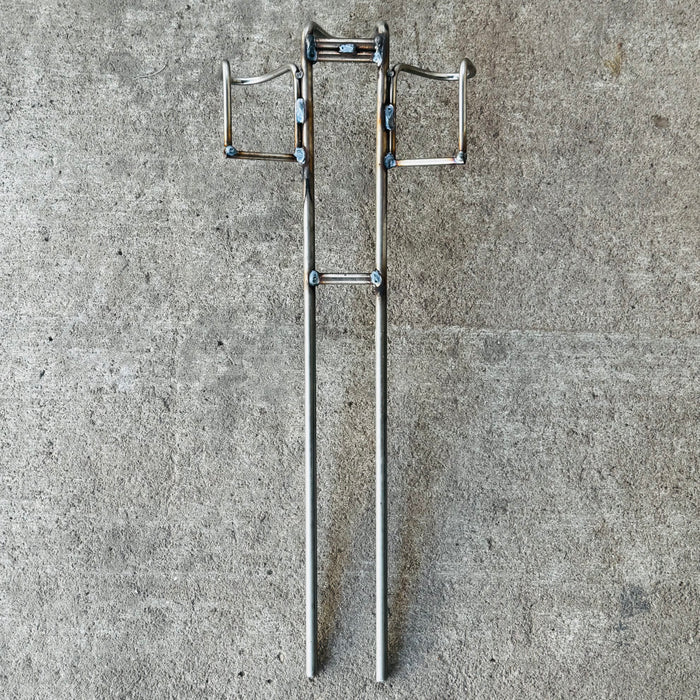 3- N -1  Bank Fishing Takedown Rod Holder ( turnaround will vary / welded to order )