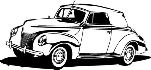 40  Car Wall Decals Stickers Man Cave Boys Room Décor