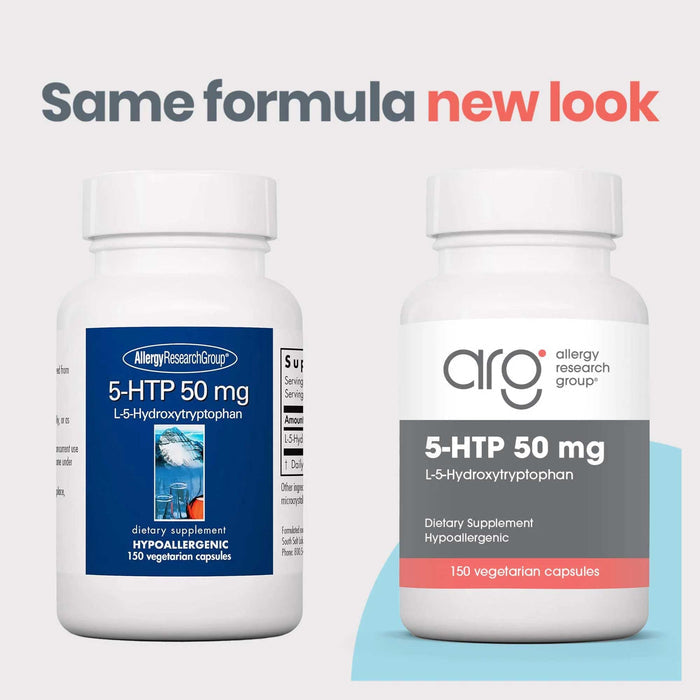 Allergy Research Group 5-HTP 50 mg New Look