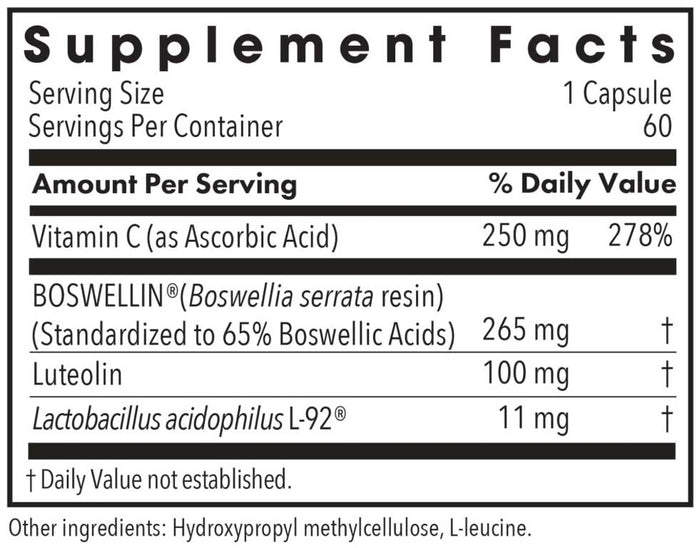 Allergy Research Group Aller-Aid L-92 Ingredients
