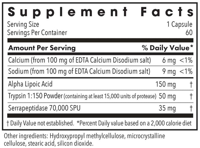 Allergy Research Group Biofilm Neutralizer Ingredients