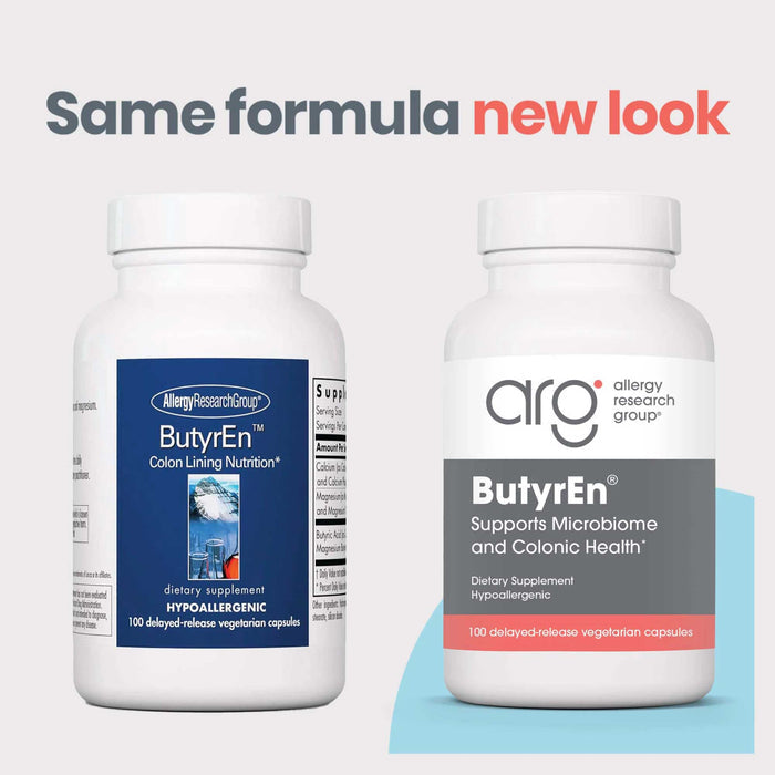 Allergy Research Group ButyrEn New Look