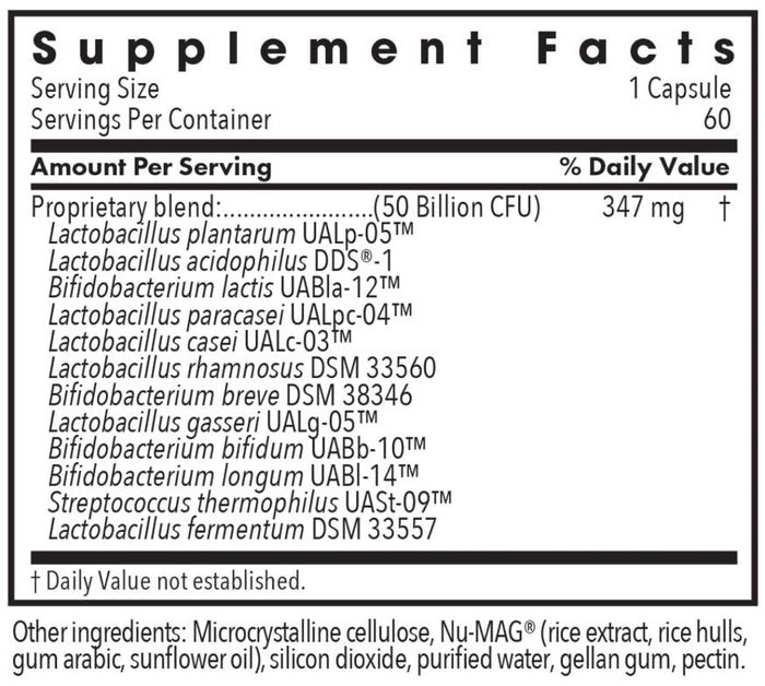 Allergy Research Group Essential-Biotic Complete Ingredients