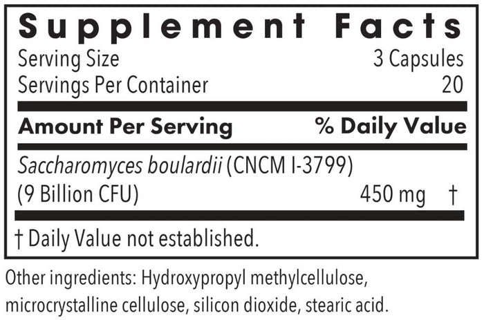 Allergy Research Group Essential-Biotic Saccharomyces Boulardii Ingredients