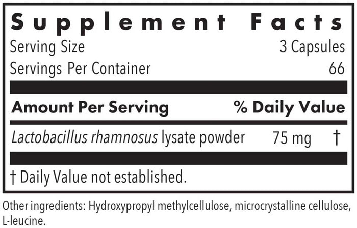 Allergy Research Group ImmunoBiotic Pro (Formerly Russian Choice Immune) Ingredients