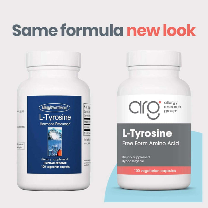 Allergy Research Group L-Tyrosine New Look