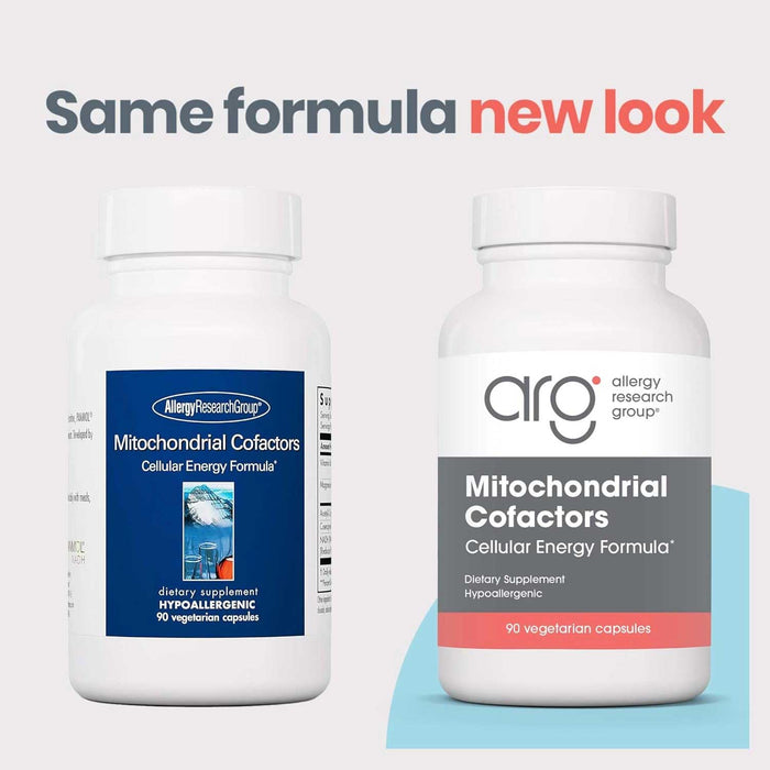 Allergy Research Group Mitochondrial Cofactors New Look