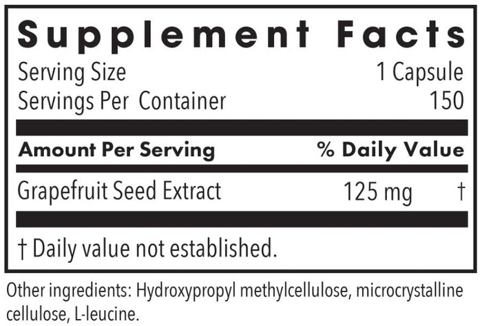 Allergy Research Group ParaMicrocidin 125 Ingredients