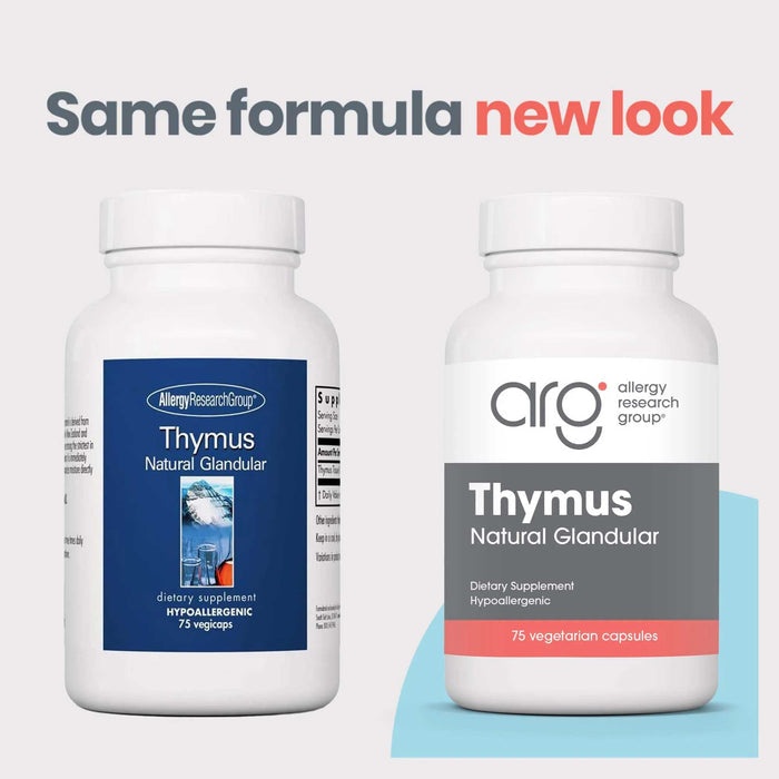 Allergy Research Group Thymus New Look