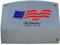 American Flag RV Decal for RV Campers Custom Text Sticker Chef