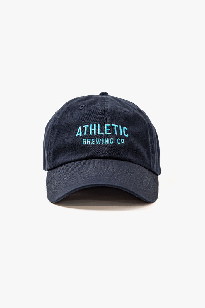 Athletic Brewing co. Baseball hat navy.