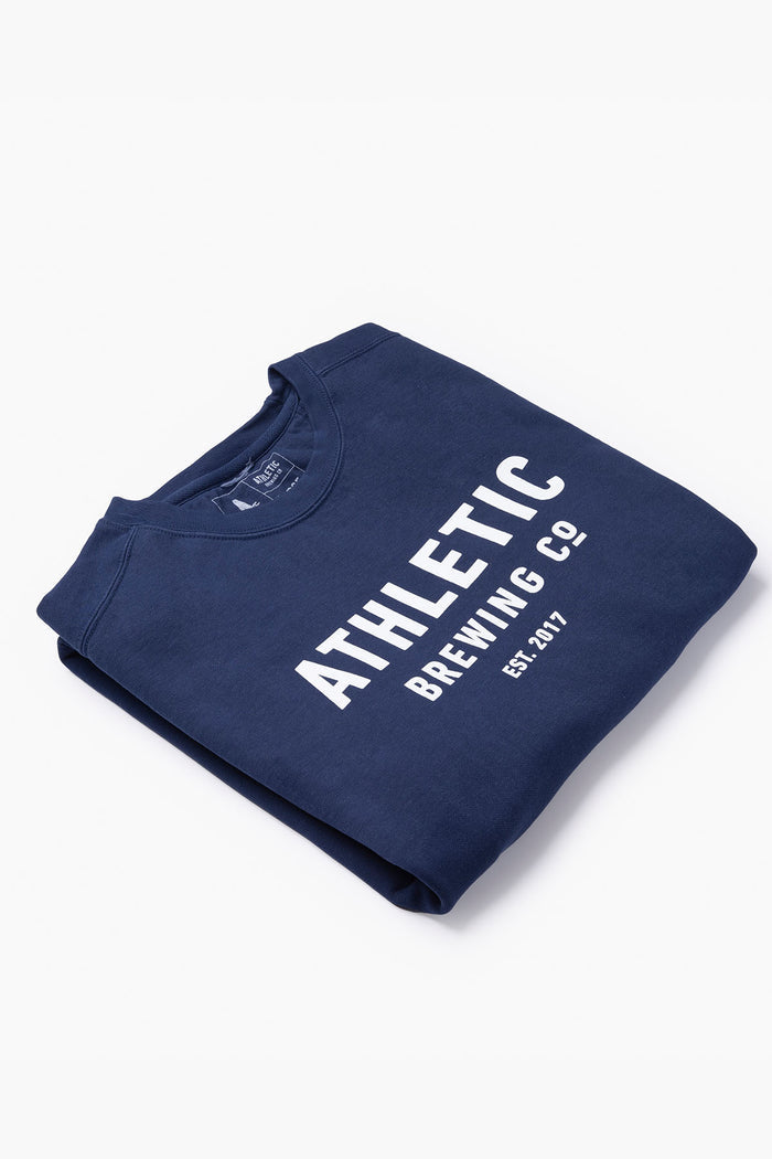 Sweatshirt folded athletic brewing co
