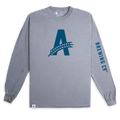 Athletic Brewing Co Long Sleeve T-Shirt - Grey