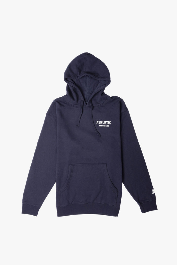 Athletic Brewing Co. Midweight Hoodie navy