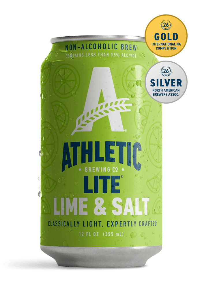Athletic lime & Salt can