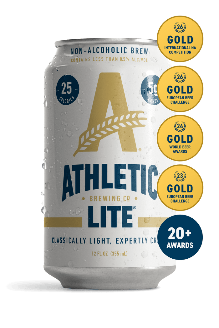 Athletic Lite can and awards