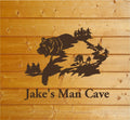 Bear and Cub Wall Decals - Vinyl Stickers for Bedroom Nursery or Man Cave Decor Sticker Chef
