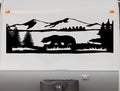 Bear Mountains RV Camper Decal - Trailer Sticker for Outdoor Adventures