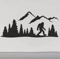 Bigfoot Mountain RV Camper Replacement Decal - Nature Scene Trailer Sticker