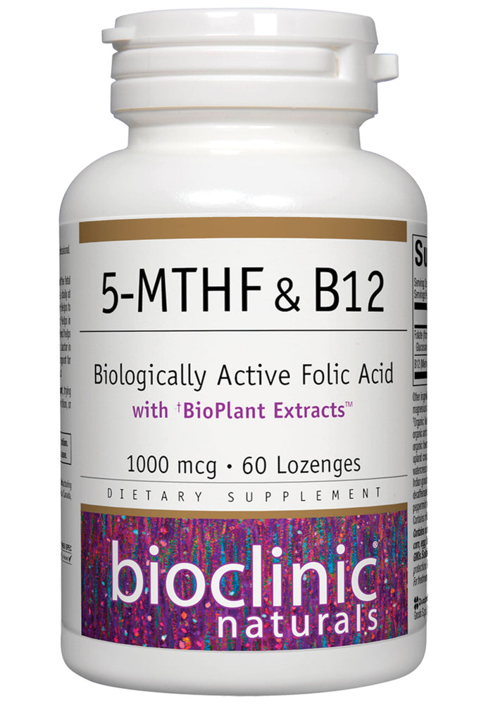 Bioclinic Naturals 5-MTHF and B12