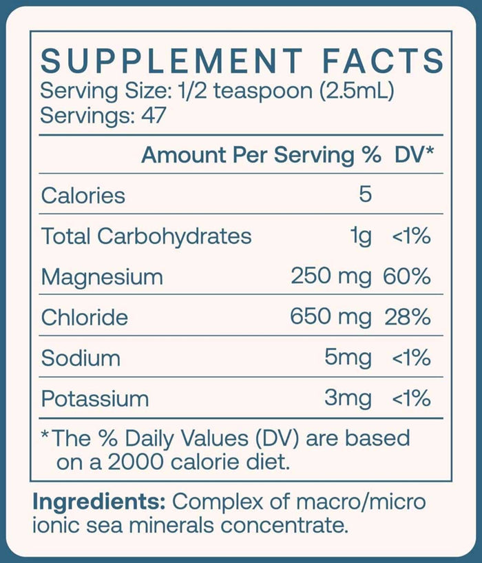 BodyBio ReMineralize Macro + Micro Minerals Ingredients