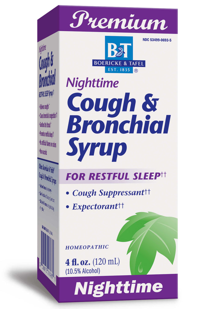 Boericke & Tafel Nighttime Cough & Bronchial Syrup