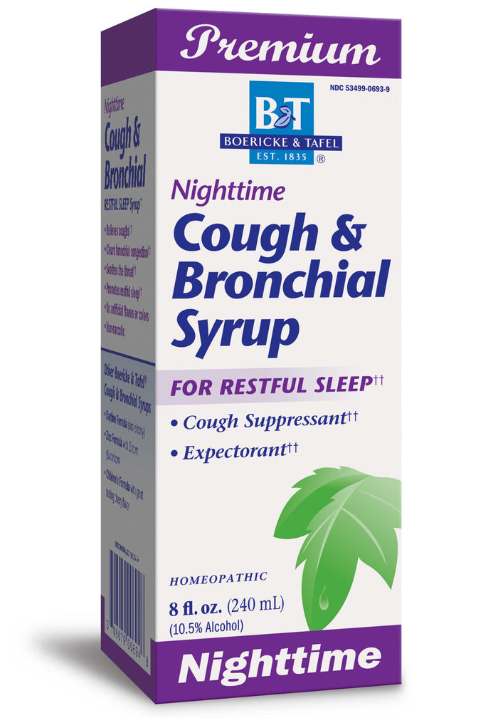 Boericke & Tafel Nighttime Cough & Bronchial Syrup