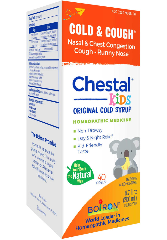 Boiron Homeopathics Chestal® Kids Original Cold Syrup