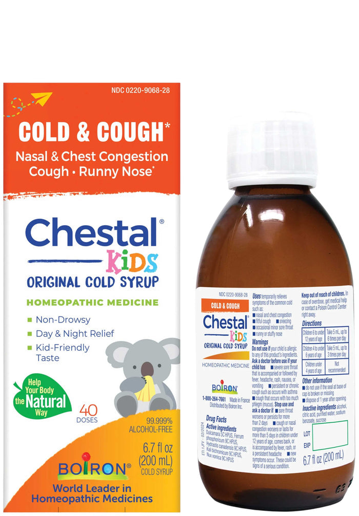 Boiron Homeopathics Chestal® Kids Original Cold Syrup