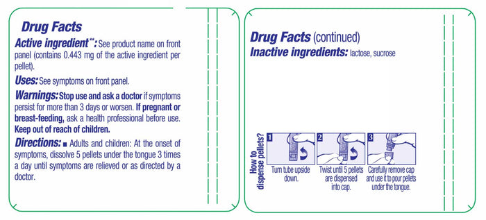 Boiron Homeopathics Eupatorium Perfoliatum Ingredients