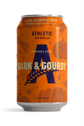 Athletic Brewing Dark & Gourdy Pumpkin & Spice non-alcoholic brew 12 oz can.