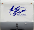 Canadian Geese Vinyl Decal Sticker for RVs and 5th Wheel Campers Sticker Chef