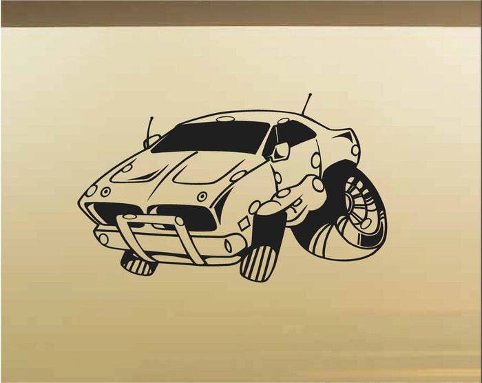 Car Wall Decal Mural - Vinyl Stickers for Boys Room Decor Sticker Chef