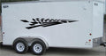 Checkered Racing Stripe Vinyl Decal for Trailers and Cars - CF005 Sticker Chef