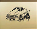 Chevelle Car Wall Decal - Vinyl Auto Mural for Boys Room Decor Sticker Chef