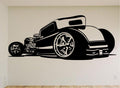 Classic Hot Rod Wall Decal - Classic Car Auto Stickers Man Cave Boys Room Décor