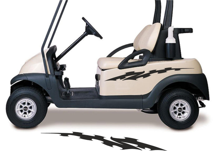 Golf Cart Decals Accessories Go Kart Stickers ORV Side By Side Graphics GC110