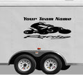 Custom Vinyl Decal for Quad 4 Wheeler Racing ATV - Personalized Trailer Sticker YT05B Sticker Chef