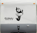 Deer Head Mountains Vinyl Decal Sticker for RVs Campers  5th Wheels Sticker Chef