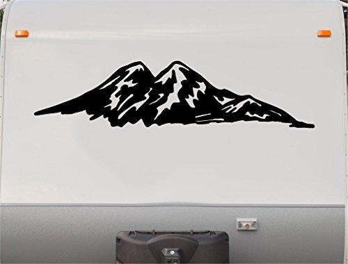 Denver Mountains RV Camper Vinyl Decal Sticker Design