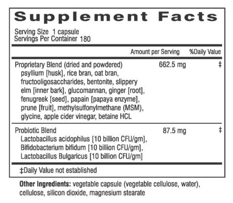 Doctor Wilson's Original Formulations Squeaky Clean Ingredients