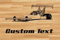 Dragster Drag Racing Car Wall Decal - Auto Wall Mural - Vinyl Stickers - Boys Room Decor Sticker Chef