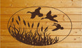 Ducks Lake Wall Decals - Vinyl Mural Stickers for Bedroom Man Cave and Nursery Decor Sticker Chef