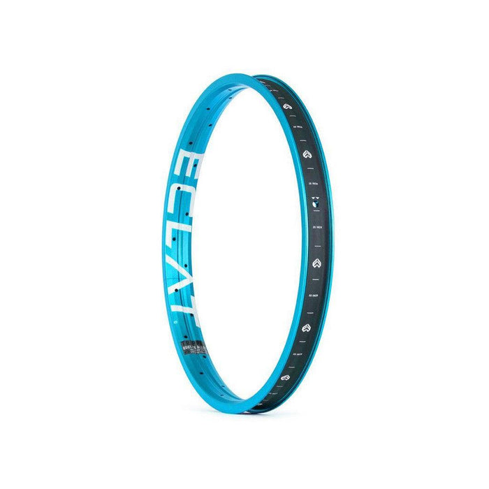 Eclat Bondi Logo Straight Wall Rim / Cyan / 36H