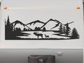 Elk Mountains RV Camper Replacement Decal - Trailer Sticker CT04