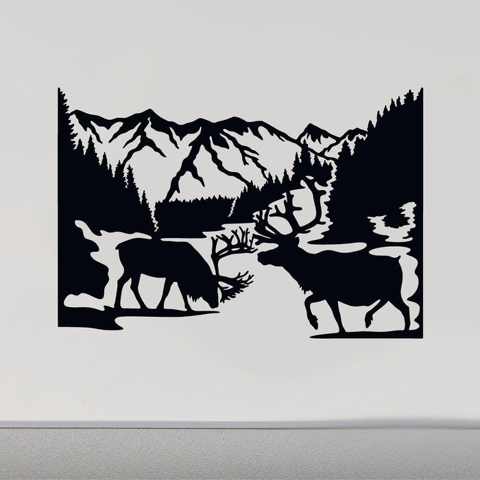 Elk River Mountains RV Motor Home Replacement Decals