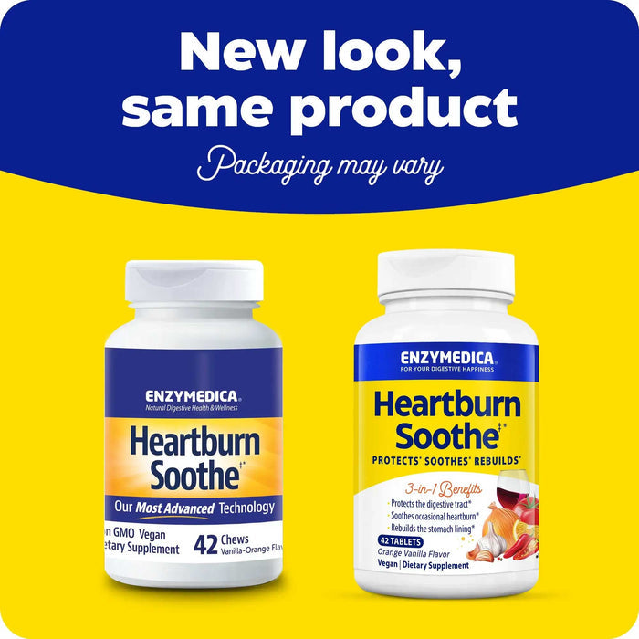 Enzymedica Heartburn Soothe New Look