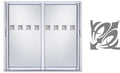 Safety DIY Etched Glass Vinyl Privacy Film Glass Door Decals